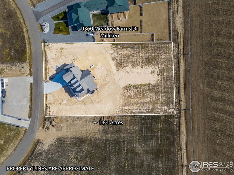 Site preparation for new homesites in , Milliken (Image 43).