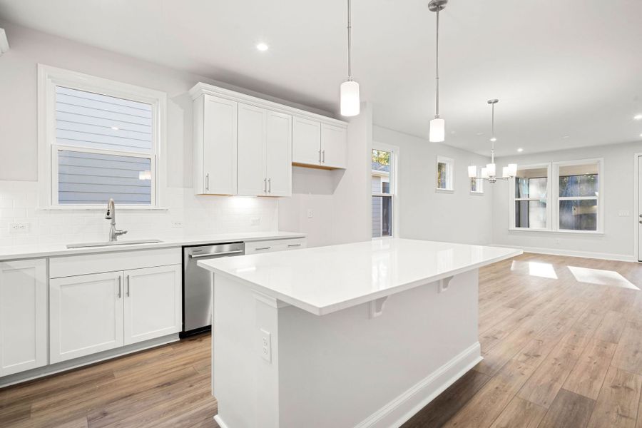 Furnished interior view inside a new home in Sun City Hilton Head, Bluffton (Image 6).