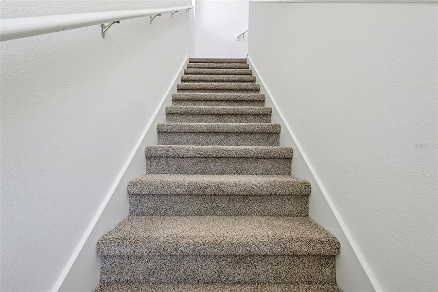 Close-up of interior finishes inside a home in Cyrene at Minneola - Villas, Minneola (Image 13).