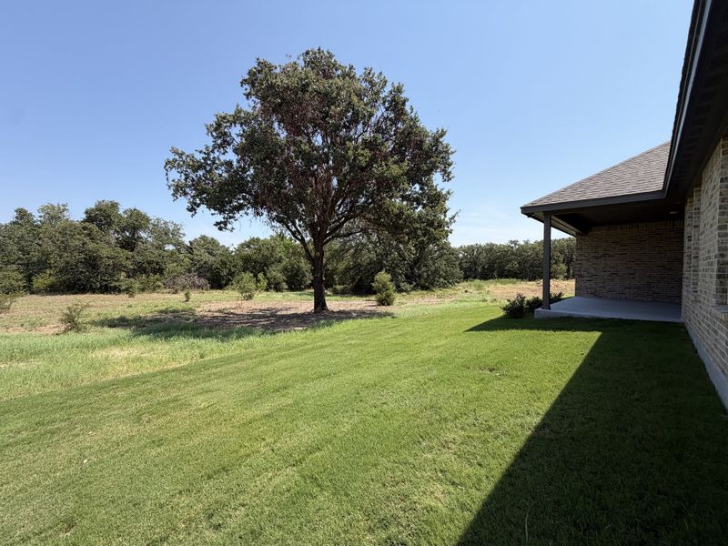 Exterior details and patio area of a home in Terra Vista Estates, Springtown (Image 4).