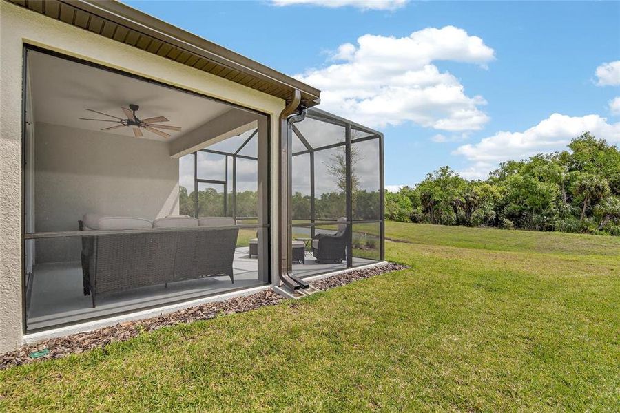 Exterior details and patio area of a home in , Palmetto (Image 37). Exterior details and patio area of a home in , Palmetto (Image 37).