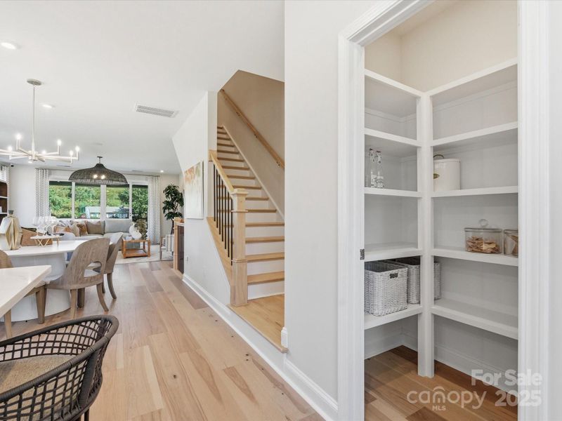 9' Ceilings and 8' Doorways at Primary Suite.