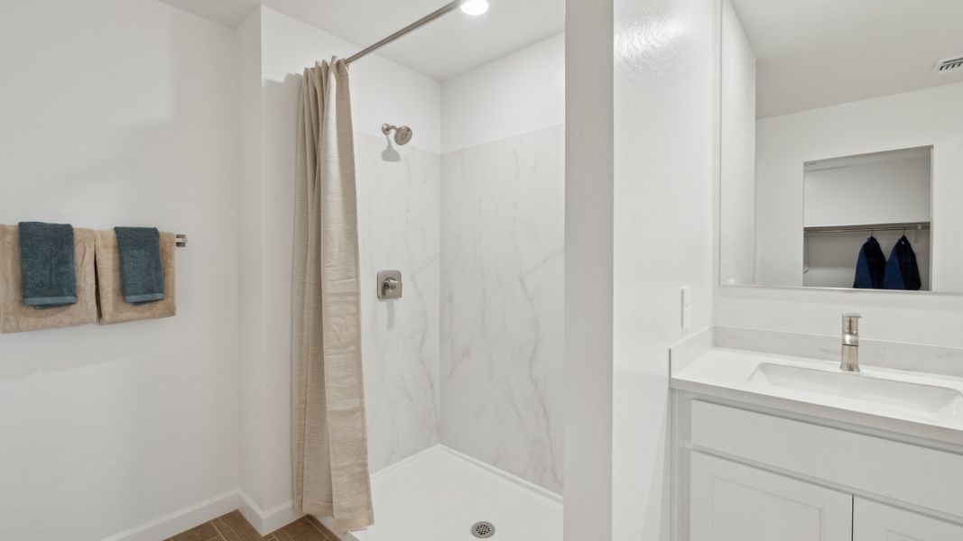 Furnished interior view inside a new home in Remington, Buckeye (Image 30).