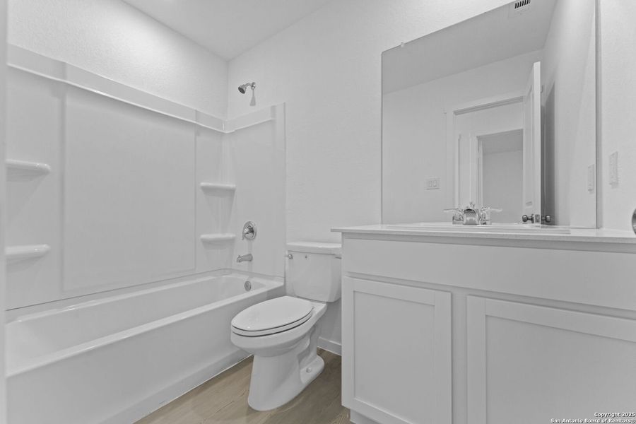 Furnished interior view inside a new home in Torian Village: Belmar Collection, San Antonio (Image 6).