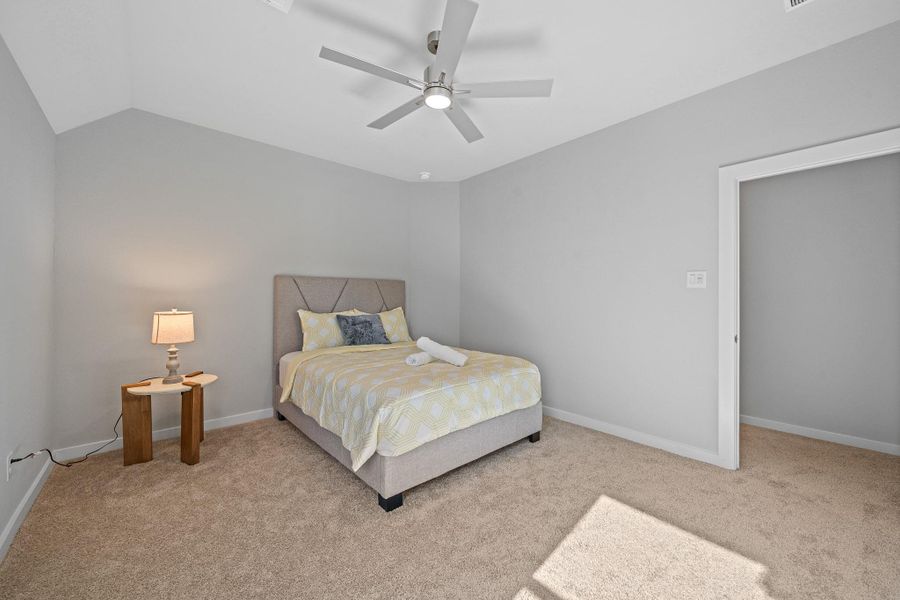Furnished interior view inside a new home in Morton Creek Ranch, Katy (Image 36).