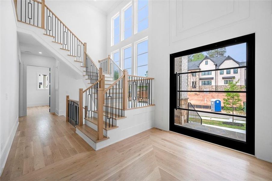 Spacious, unfurnished interior of a new home in Timber Rock Manor, Cumming (Image 68).