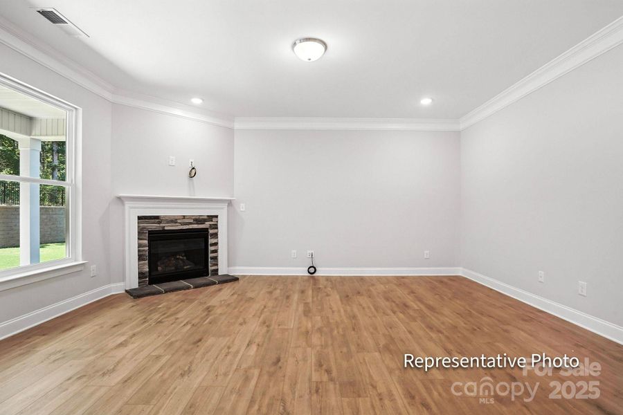 Spacious, unfurnished interior of a new home in The Meadows at Laurelbrook, Sherrills Ford (Image 15).