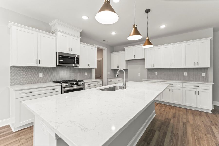 Representative furnished interior of a home built from the The Whitley by RobuckHomes in Baylee Ridge, Selma (Image 82).