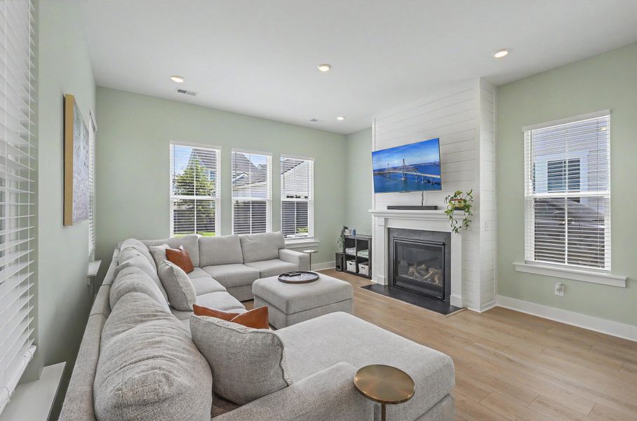 Furnished interior view inside a new home in Carnes Crossroads, Summerville (Image 14).