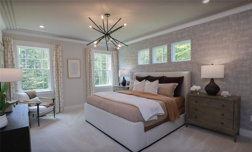 Furnished interior view inside a new home in , Pendergrass (Image 6).