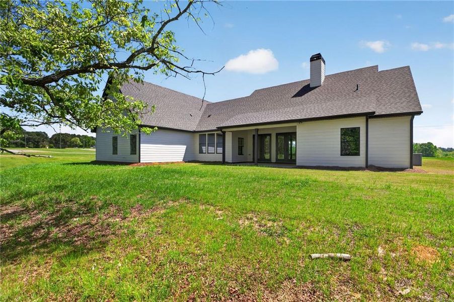 Exterior details and patio area of a home in The Meadows at Lake Circle, Buchanan (Image 29).