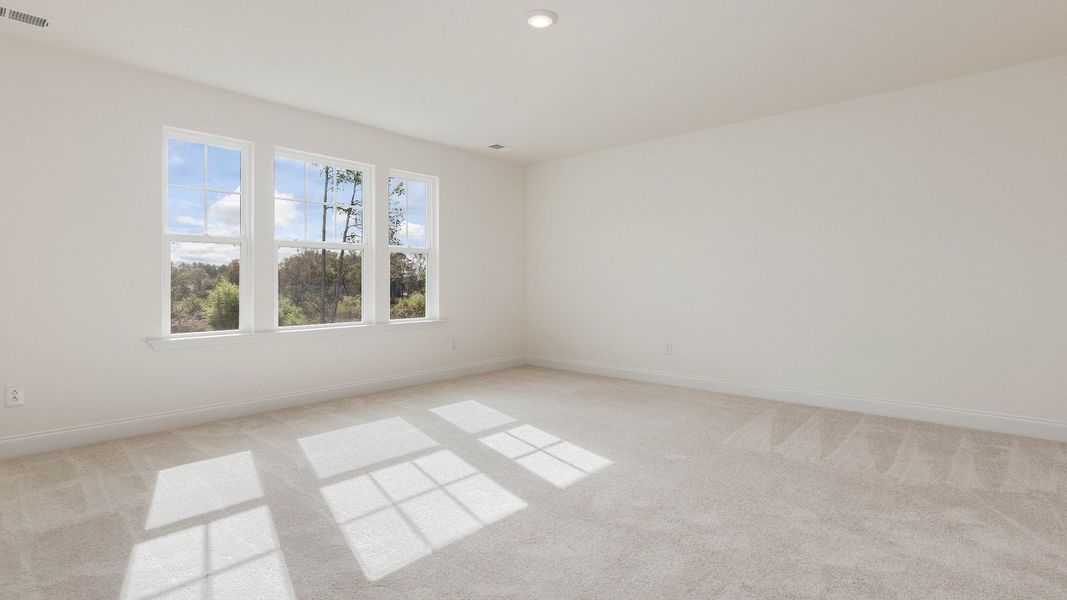 Furnished interior view inside a new home in The Grove at Neill's Pointe, Angier (Image 16).