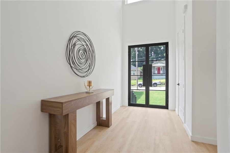 Furnished interior view inside a new home in , Atlanta (Image 16).