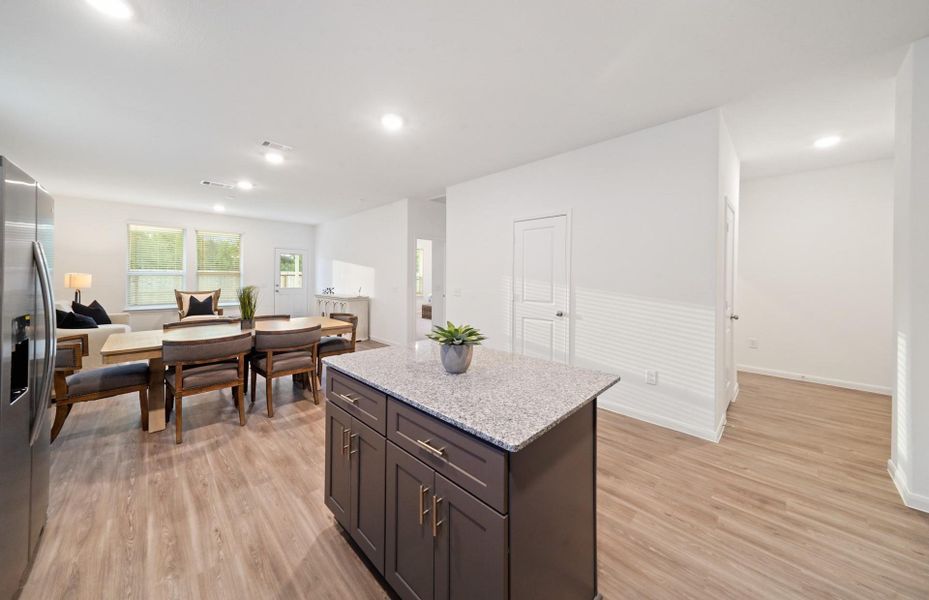 MODEL HOME images may NOT be consistent with the finished product.