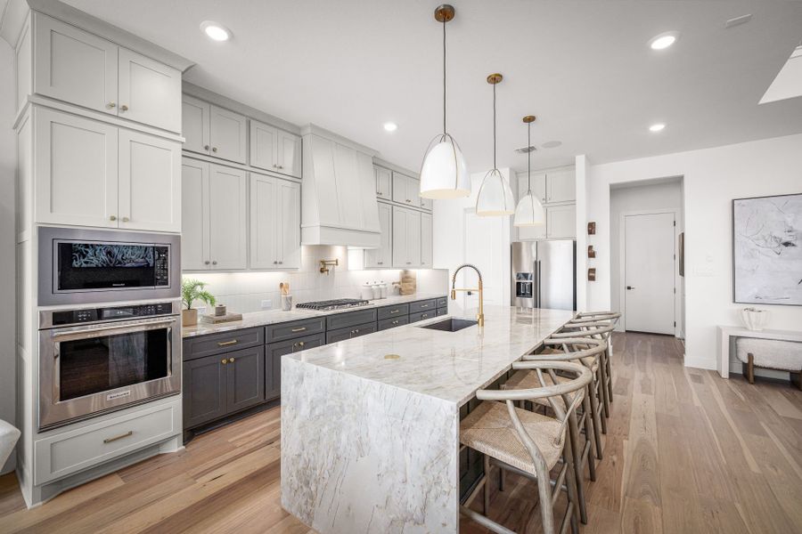 Representative furnished interior of a home built from the Gillett by Pulte Homes in Kuempel Farms, Pflugerville (Image 42).