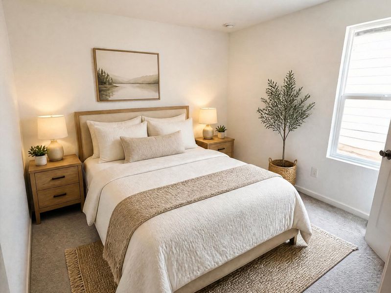 Furnished interior view inside a new home in Sapphire Grove, San Antonio (Image 6).