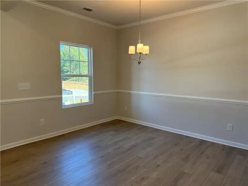 Spacious, unfurnished interior of a new home in Falls Creek, Flowery Branch (Image 9). Spacious, unfurnished interior of a new home in Falls Creek, Flowery Branch (Image 9).