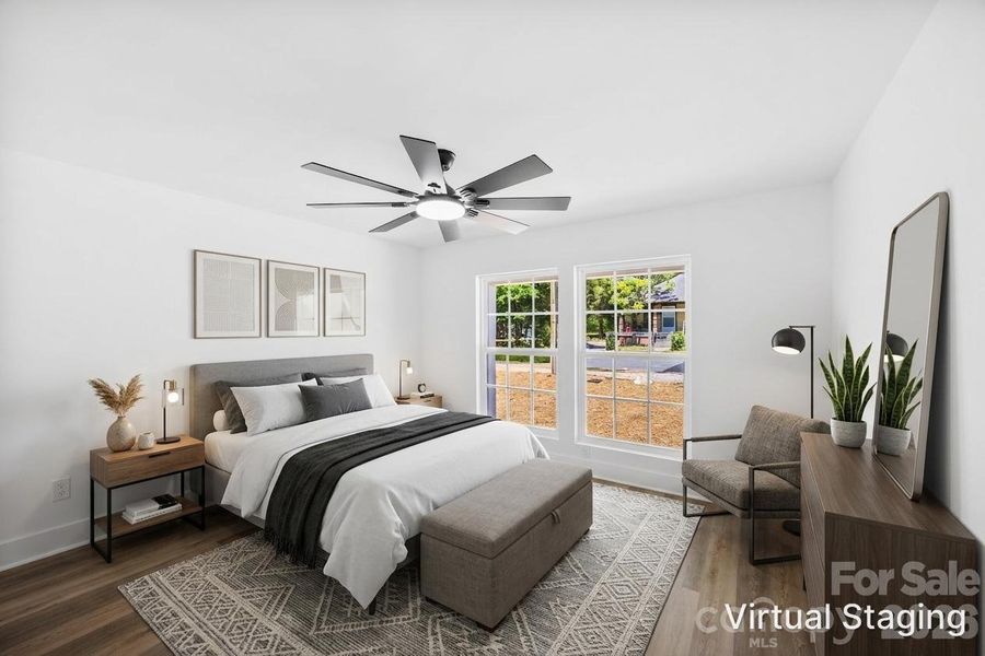 Furnished interior view inside a new home in , Salisbury (Image 7).