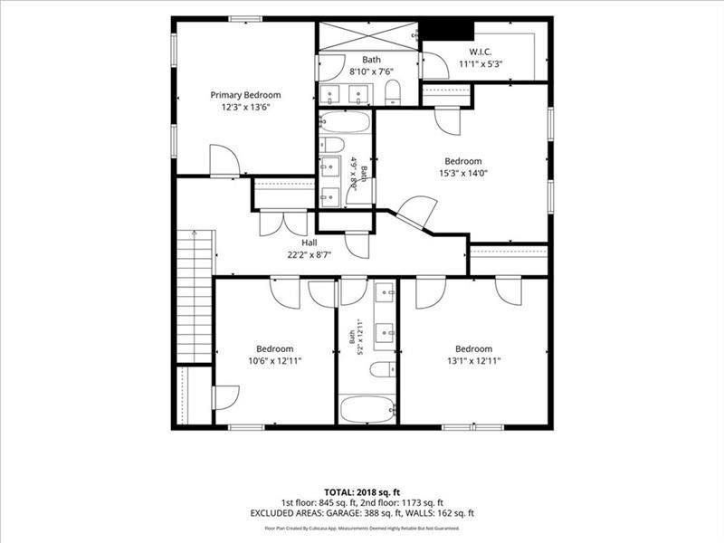 2D floor plan layout of this home in , Canton, GA (Image 5). 2D floor plan layout of this home in , Canton, GA (Image 5).