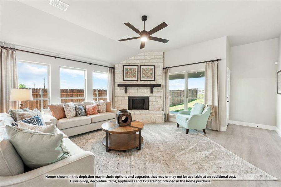Furnished interior view inside a new home in Waverly Estates, Josephine (Image 17). Furnished interior view inside a new home in Waverly Estates, Josephine (Image 17).