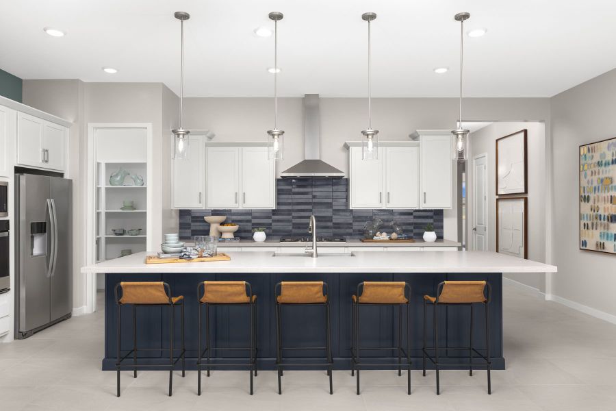 Representative furnished interior of a home built from the Aqua by Mattamy Homes in White Tank Vistas, Waddell (Image 7).