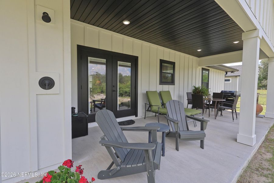 Exterior details and patio area of a home in , Keystone Heights (Image 31). Exterior details and patio area of a home in , Keystone Heights (Image 31).