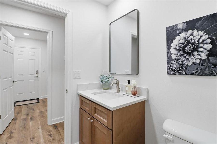 Furnished interior view inside a new home in , Crystal River (Image 31).