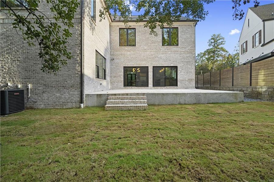 Exterior details and patio area of a home in , Atlanta (Image 4).