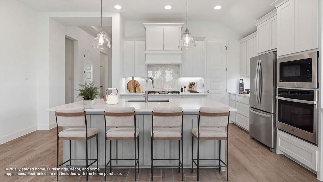 Furnished interior view inside a new home in Ramble, Celina (Image 5).