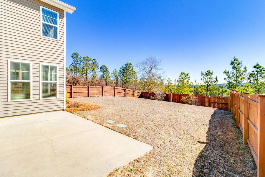 Exterior details and patio area of a home in Bluefield, Lexington (Image 3). Exterior details and patio area of a home in Bluefield, Lexington (Image 3).