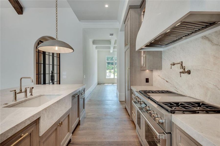 Furnished interior view inside a new home in , Alpharetta (Image 53).