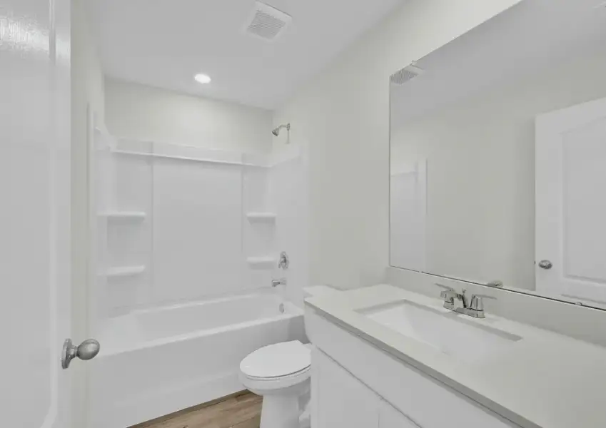 Secondary bathroom