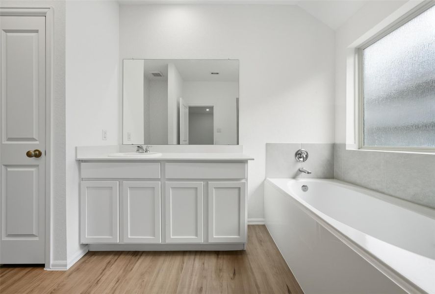 Furnished interior view inside a new home in Newport Preserve, Crosby (Image 3). Furnished interior view inside a new home in Newport Preserve, Crosby (Image 3).