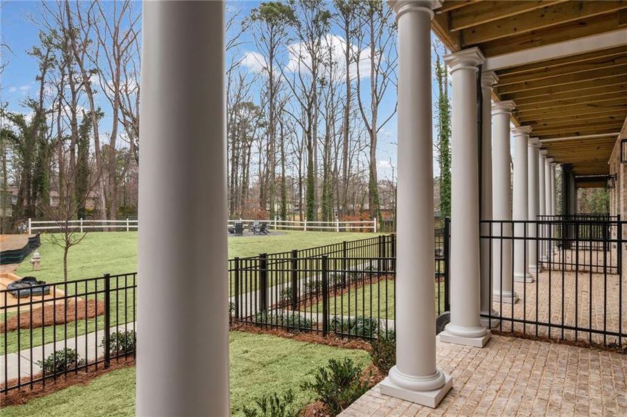 Exterior details and patio area of a home in , Kennesaw (Image 4).
