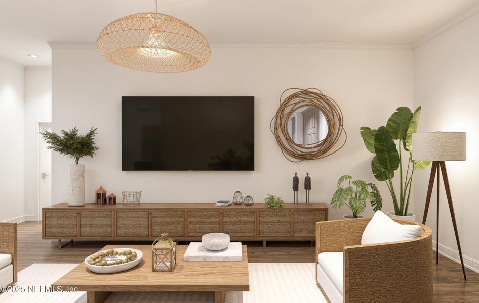 Furnished interior view inside a new home in , Ponte Vedra Beach (Image 17).