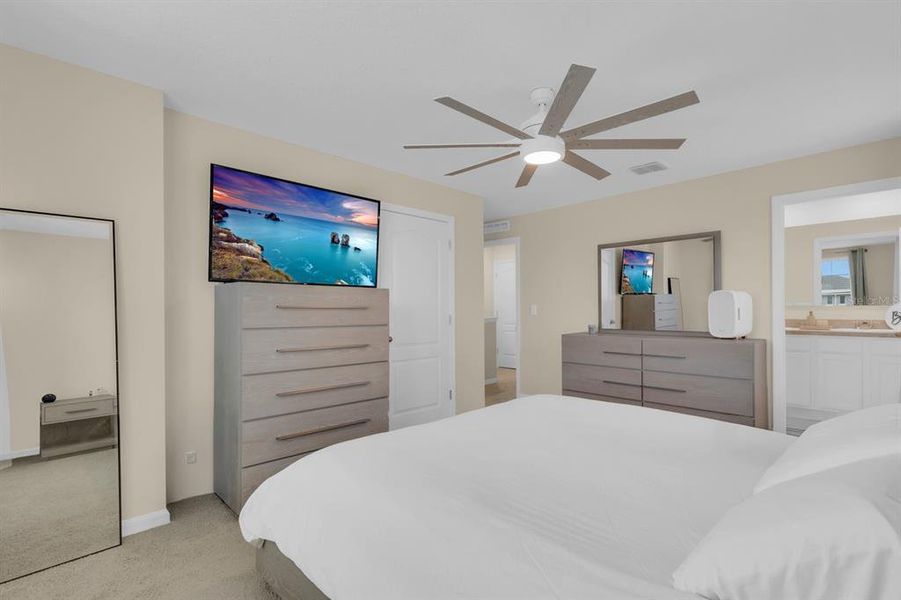 Furnished interior view inside a new home in , St. Cloud (Image 16). Furnished interior view inside a new home in , St. Cloud (Image 16).