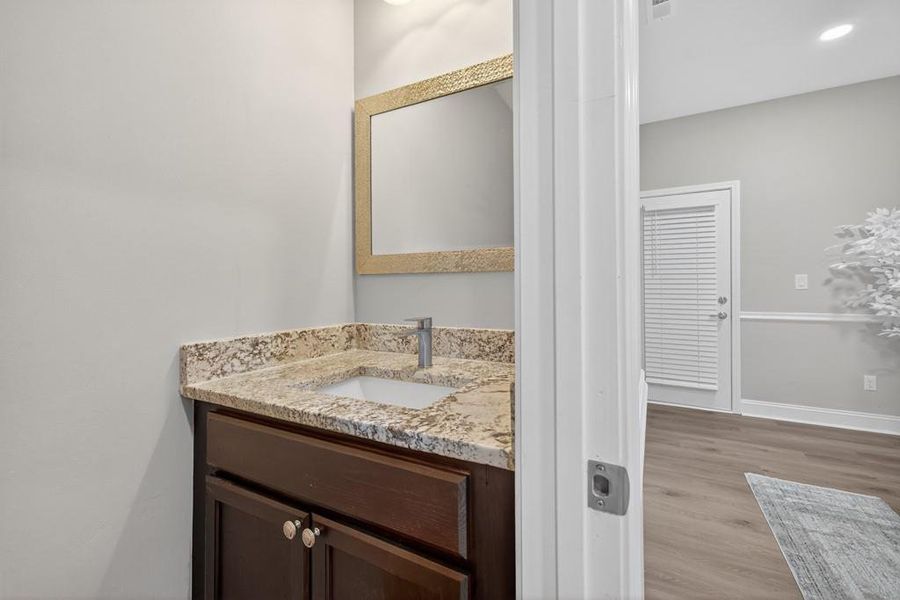Furnished interior view inside a new home in , Oxford (Image 57).