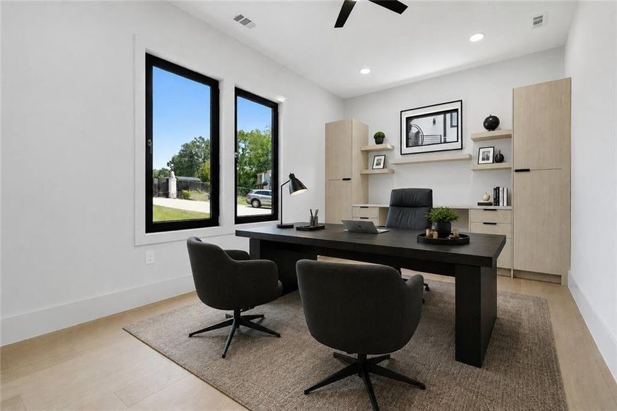 Furnished interior view inside a new home in , Buford (Image 18). Furnished interior view inside a new home in , Buford (Image 18).