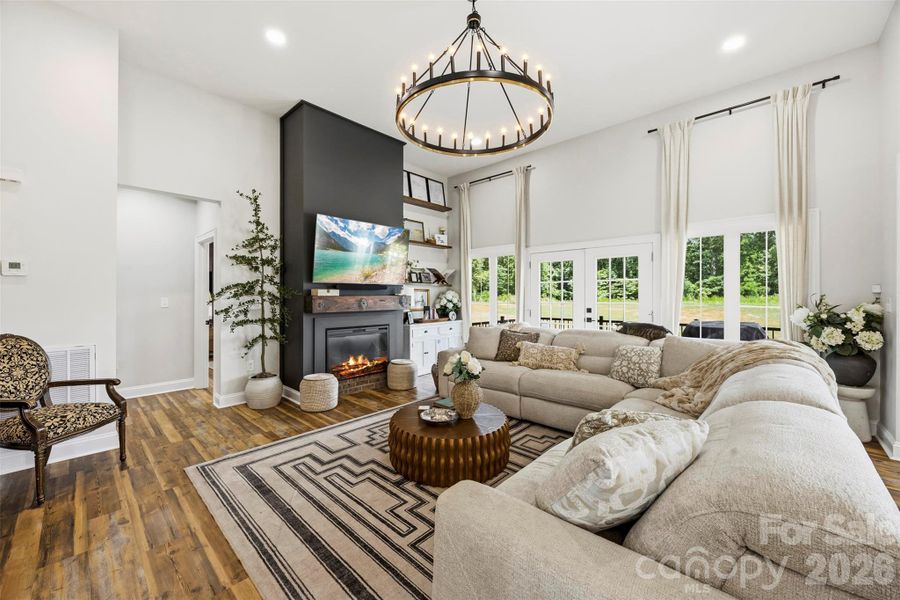 Furnished interior view inside a new home in , Kings Mountain (Image 8).
