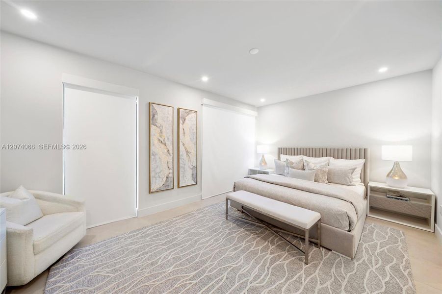 Furnished interior view inside a new home in , Miami (Image 36). Furnished interior view inside a new home in , Miami (Image 36).