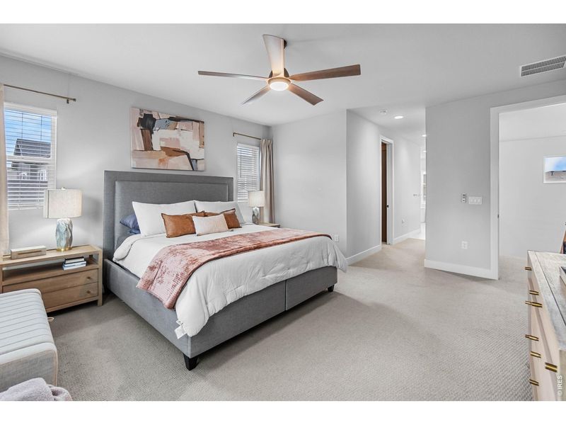 Furnished interior view inside a new home in Morgan Hill, Erie (Image 35).
