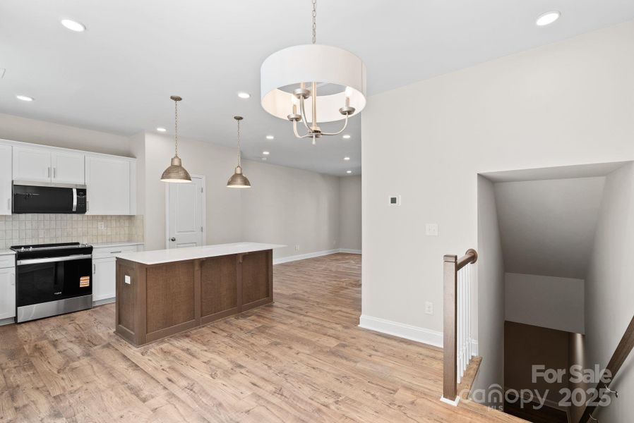 Furnished interior view inside a new home in , Asheville (Image 3).