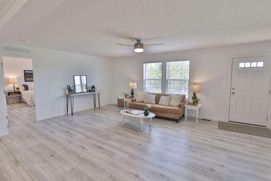 Furnished interior view inside a new home in , Cross (Image 12). Furnished interior view inside a new home in , Cross (Image 12).