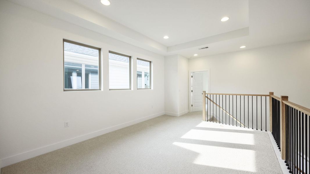 Spacious, unfurnished interior of a new home in Easton Park, Austin (Image 10).