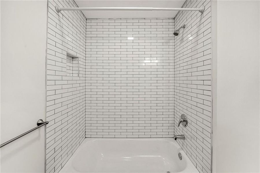 Close-up of interior finishes inside a home in , Atlanta (Image 12).