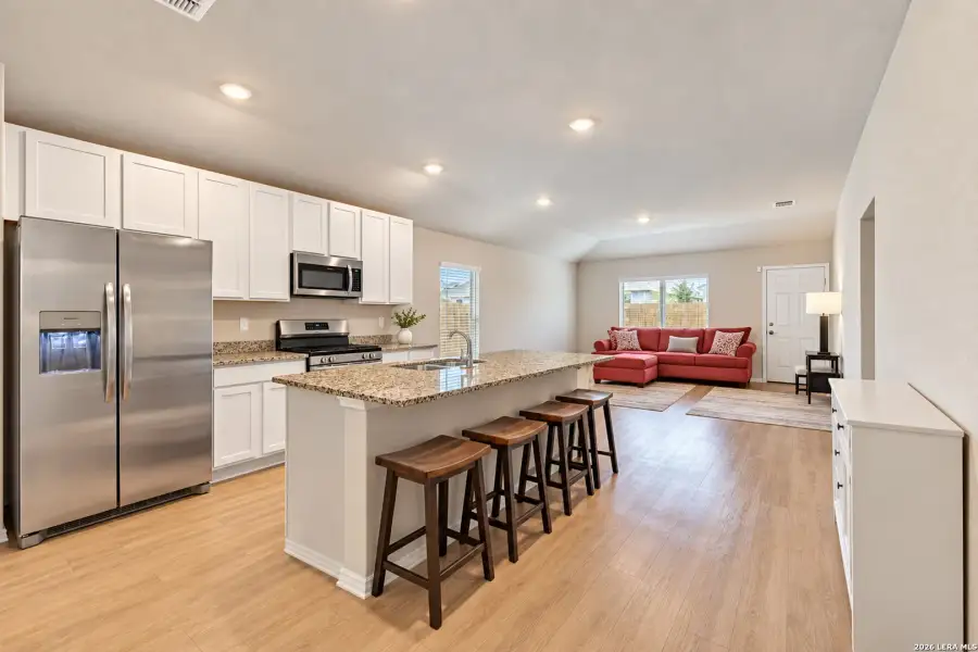 Furnished interior view inside a new home in , San Antonio (Image 8).