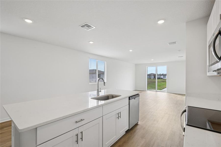 Furnished interior view inside a new home in Salt Meadows - Premier Series, Parrish (Image 5).