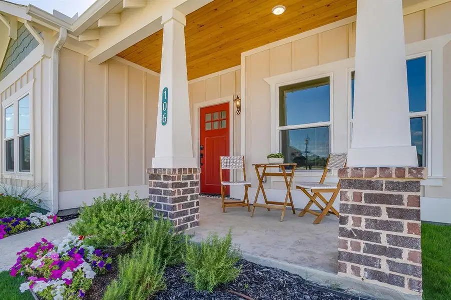 Exterior details and patio area of a home in , Granbury (Image 25). Exterior details and patio area of a home in , Granbury (Image 25).