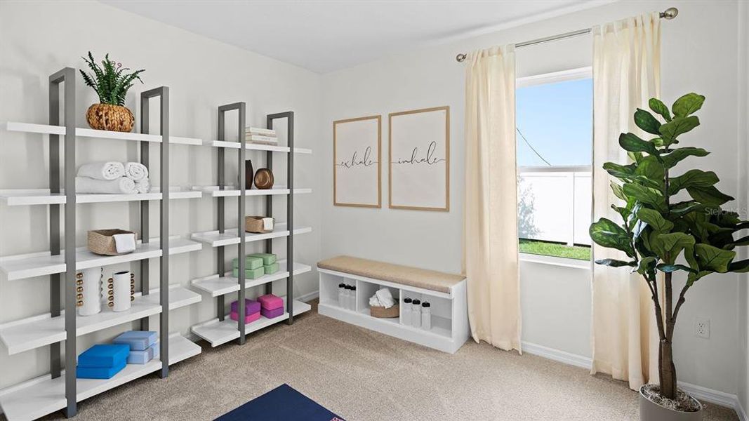 Furnished interior view inside a new home in Bradbury Creek, Haines City (Image 24).