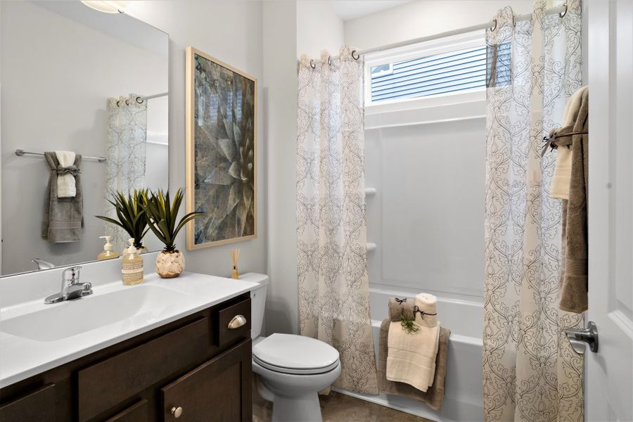 Representative furnished interior of a home built from the The Cherry Grove by Chesapeake Homes in Coastal Club of the Carolinas, Calabash (Image 35).